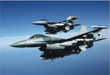 Bojové stíhacie lietadlá F-16