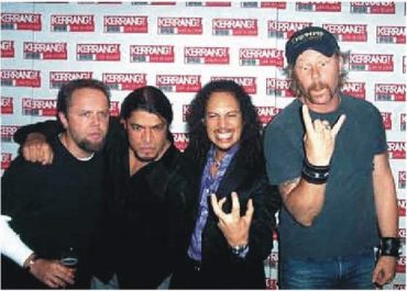 Roková kapela Metallica, všetci uznávajú Texas UT?