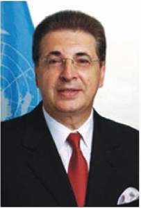 Předseda valného shromáždění OSN Srgiam Kerim