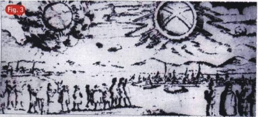 27) Pozorovanie UFO nad Hamburgom 1697