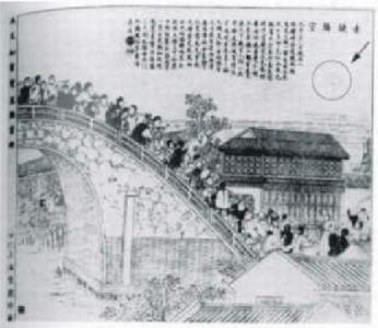 32) Nankin Čína, vajvovité UFO bolo pozorované 100 svedkami v r. 1890
